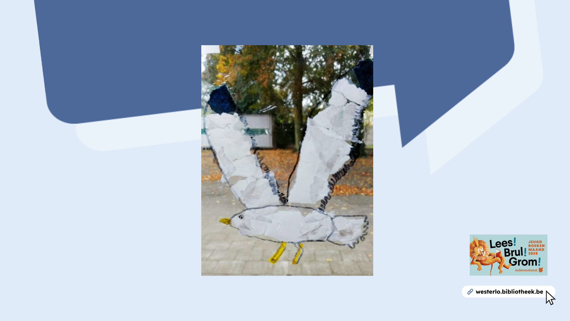 workshop vogels op het raam