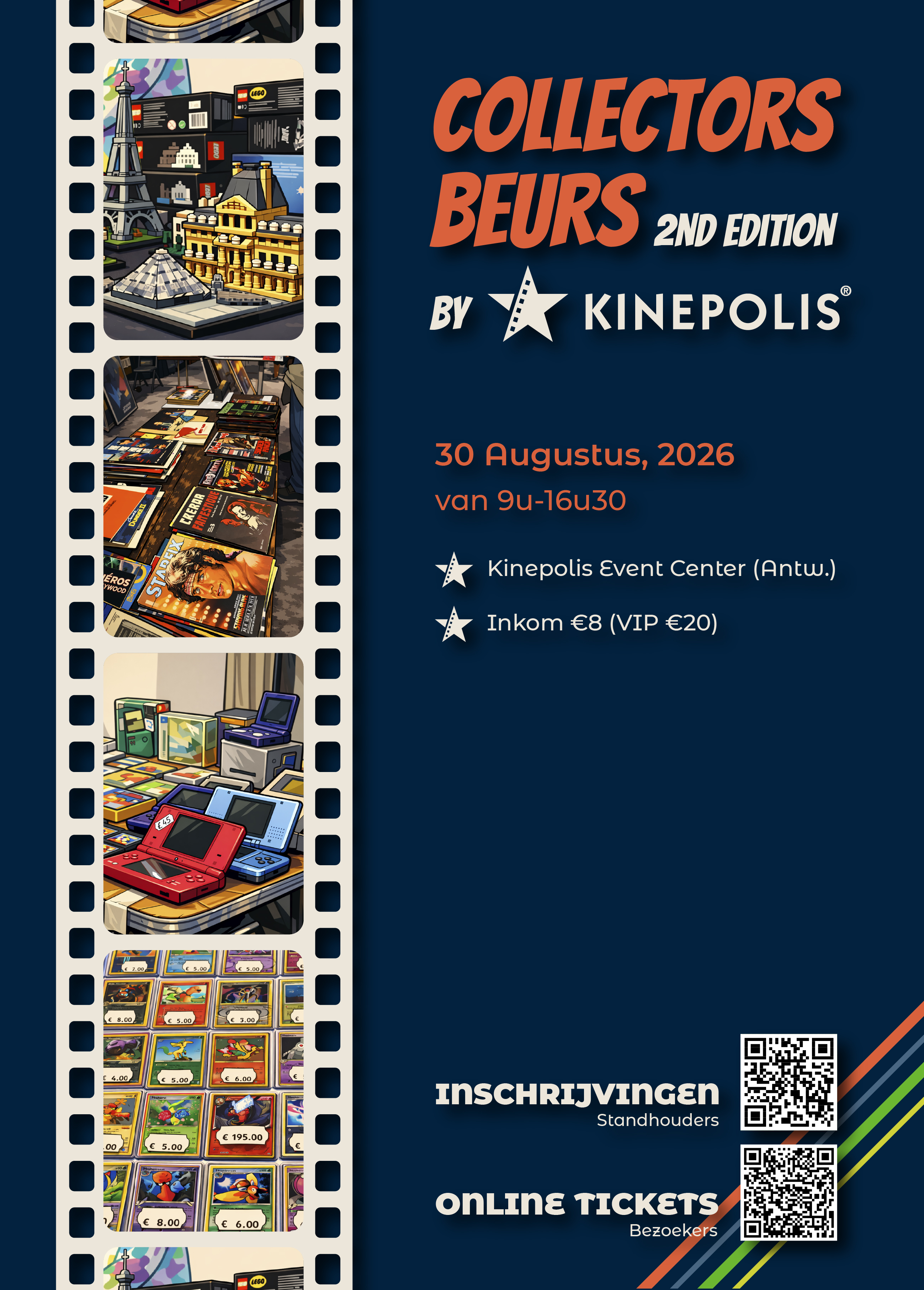 Flyer Collectorsbeurs by Kinepolis 2026