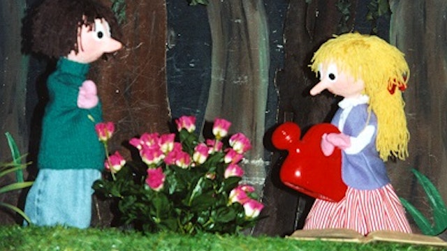 Jojo en Ineke in het bos