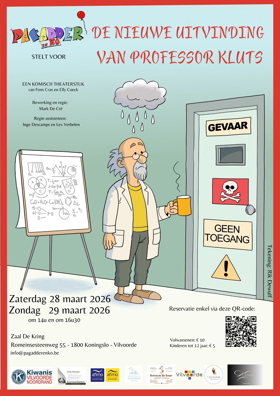 Afbeelding voor evenement De nieuwe uitvinding van professor Kluts