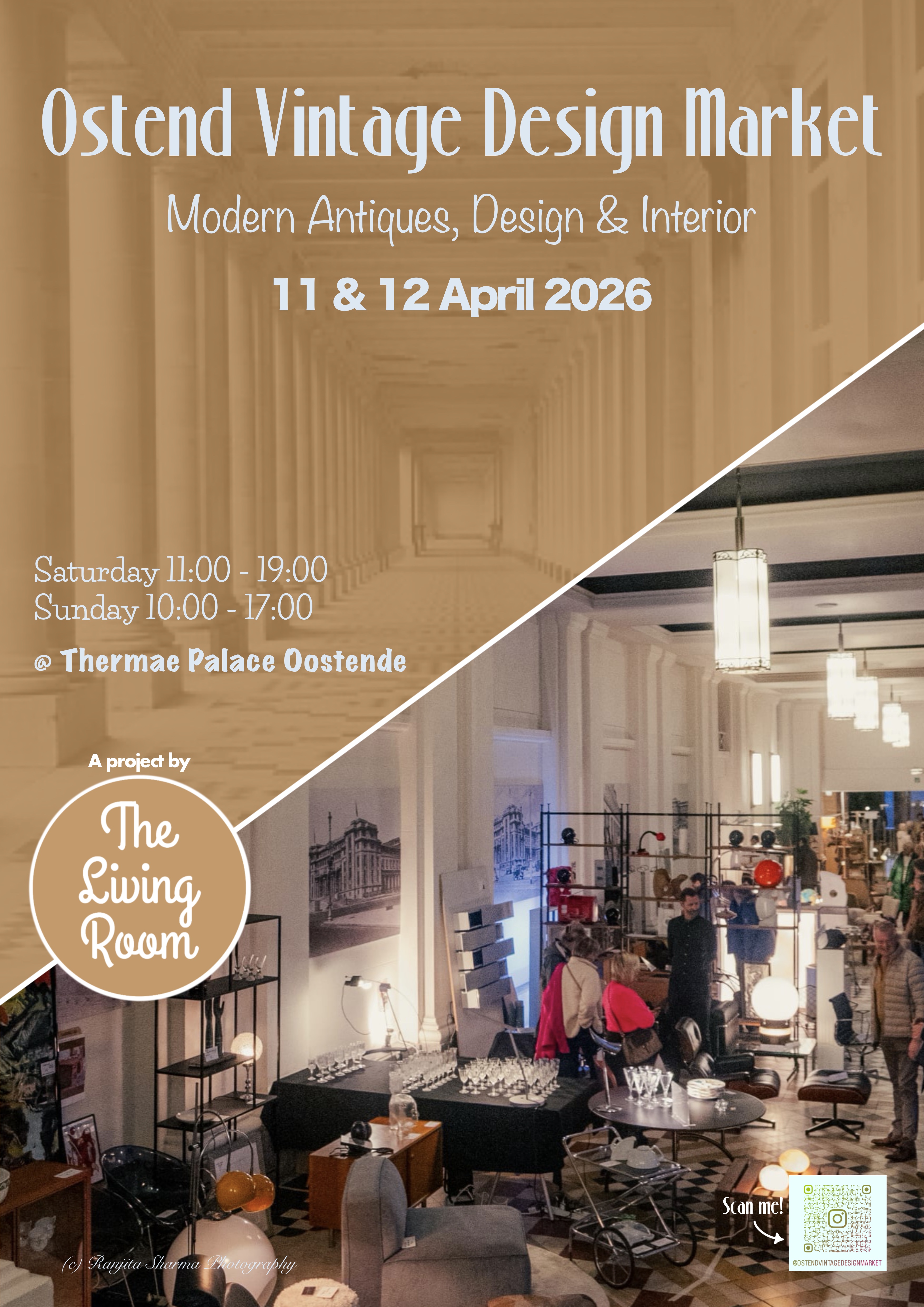 Ostend Vintage Design Market, 11&12 april 2026.