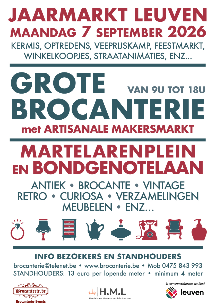 Grote Brocanterie van de Jaarmarkt - Leuven