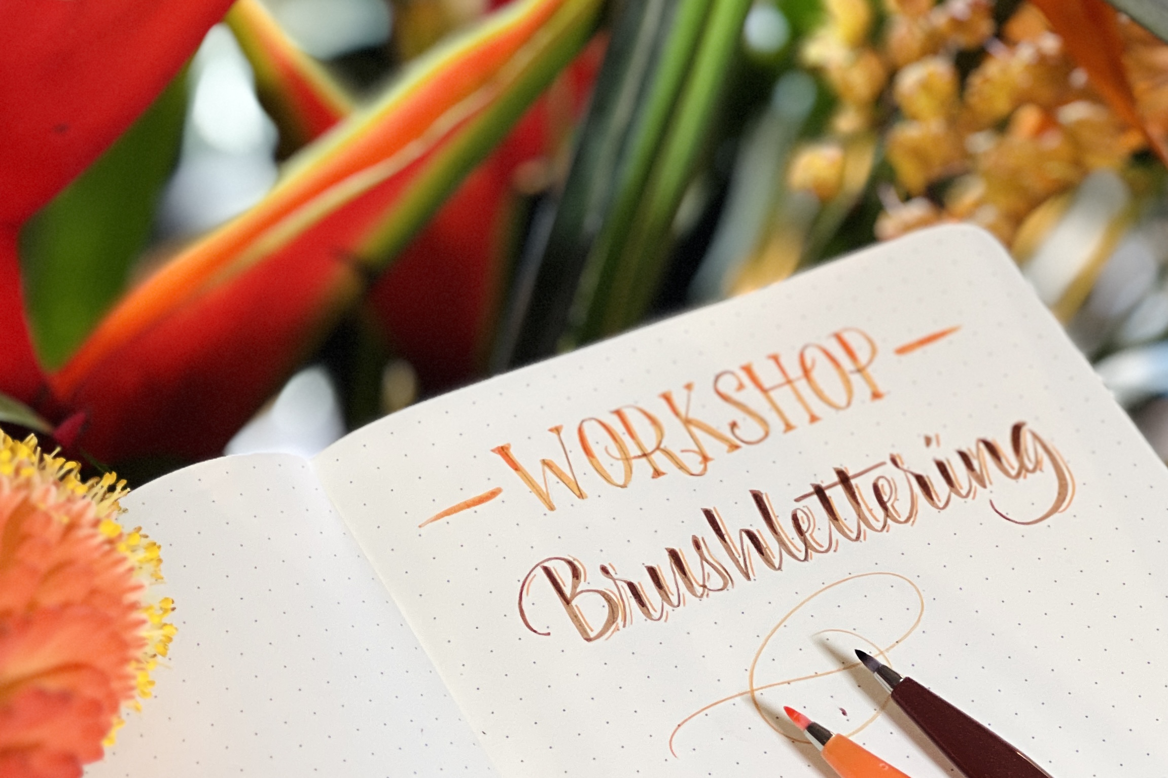 Brushlettering workshop MOEDERDAG