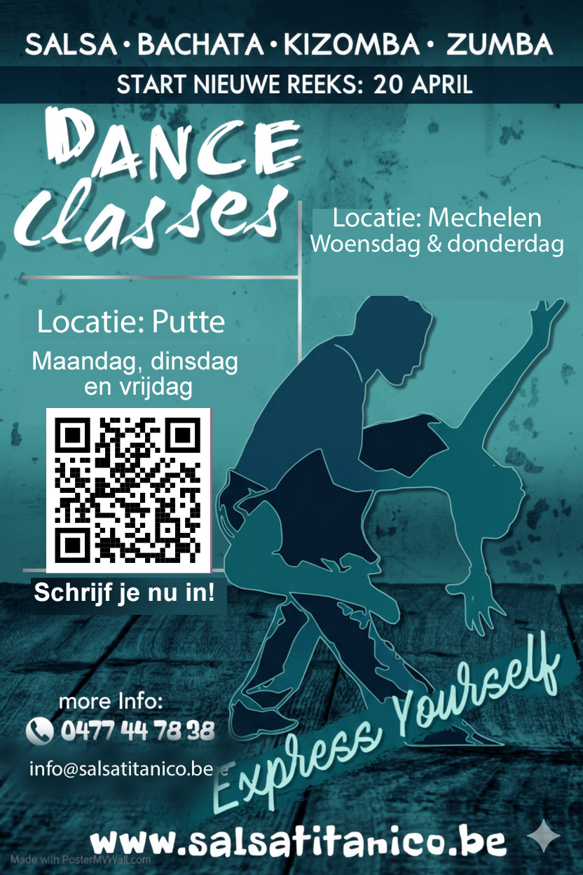 Salsa, Bachata, Zumba & Kizomba lessenreeks