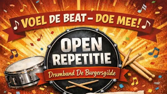 open repetitie Drumband De Burgersgilde
