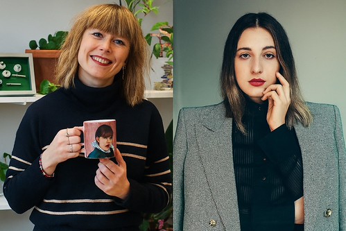 Elly Mc Causland en Uschi Cop lezen voor