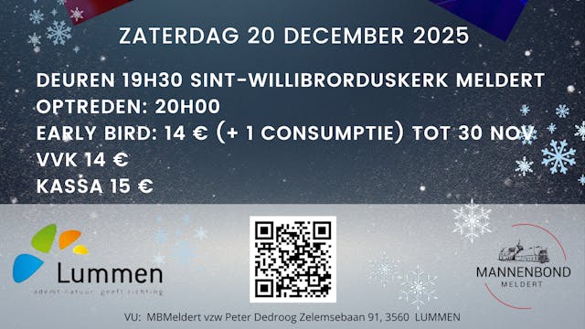 Flyer Winterconcert MBM