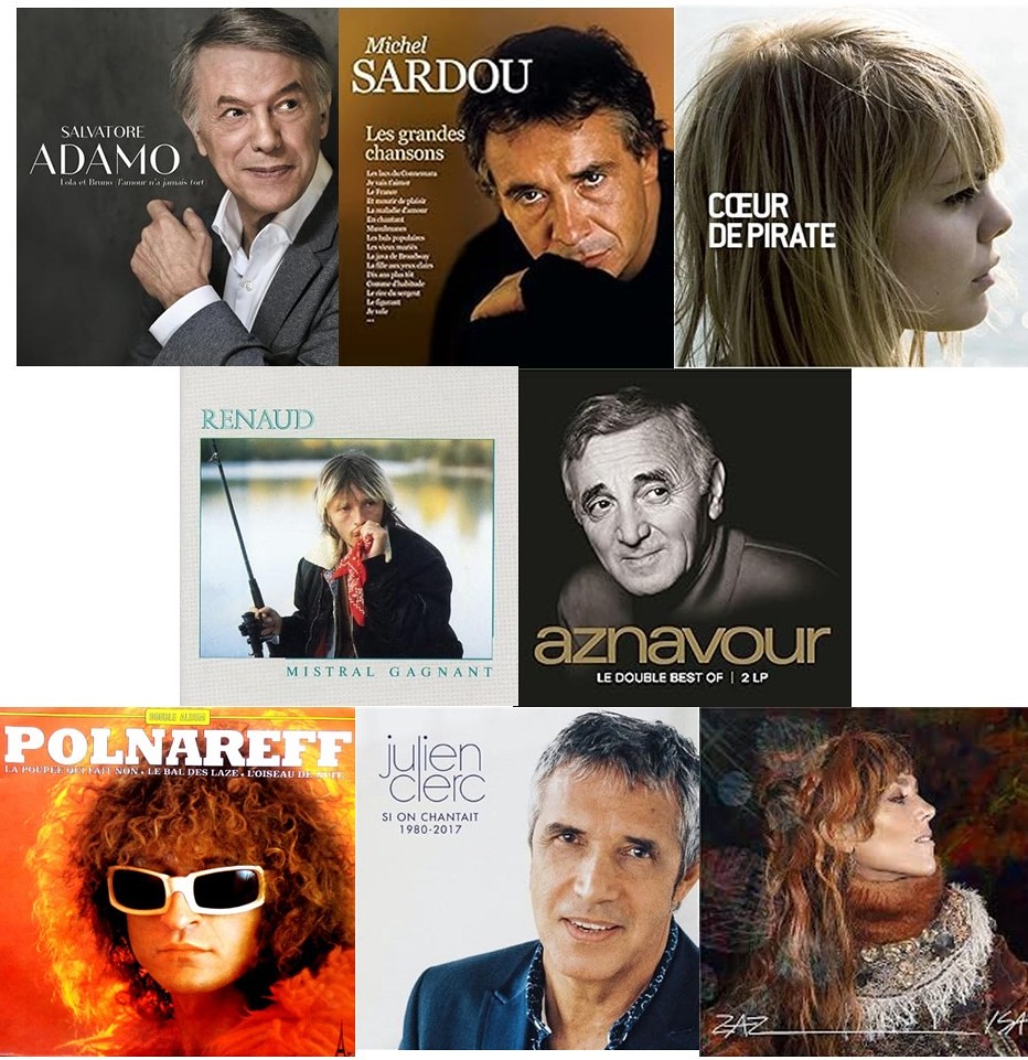 Het Franse chanson, van Adamo tot Zaz
