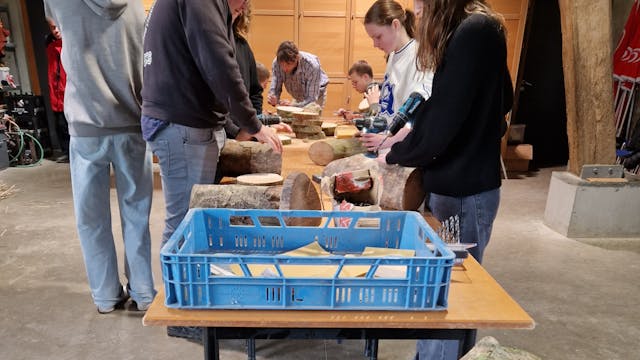 creatief aan de slag met hout