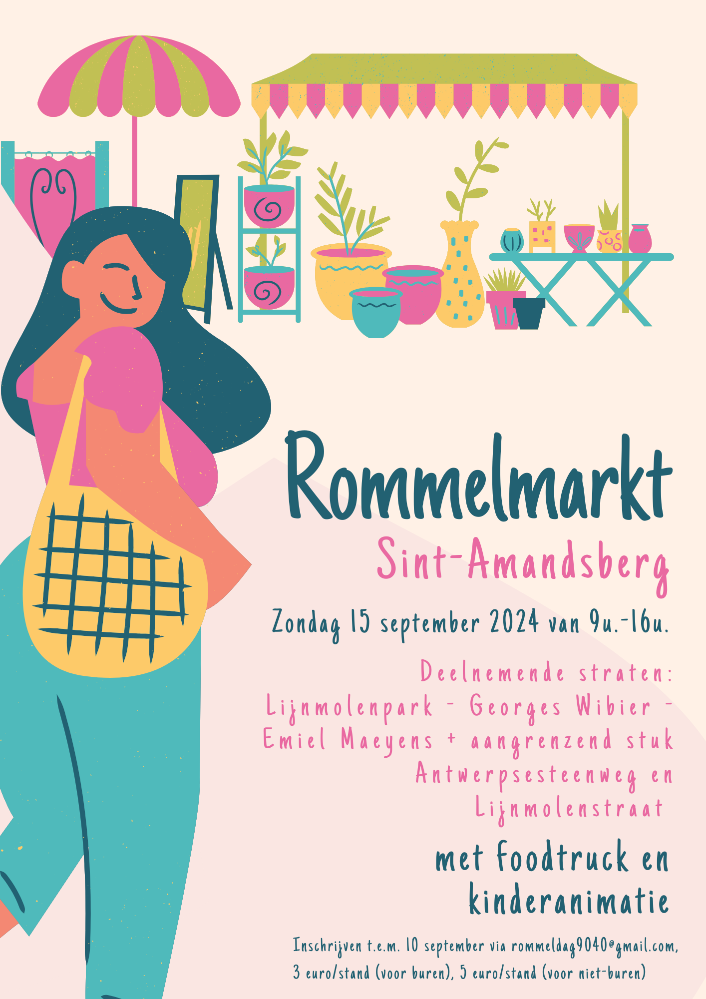 Flyer rommelmarkt 9040
