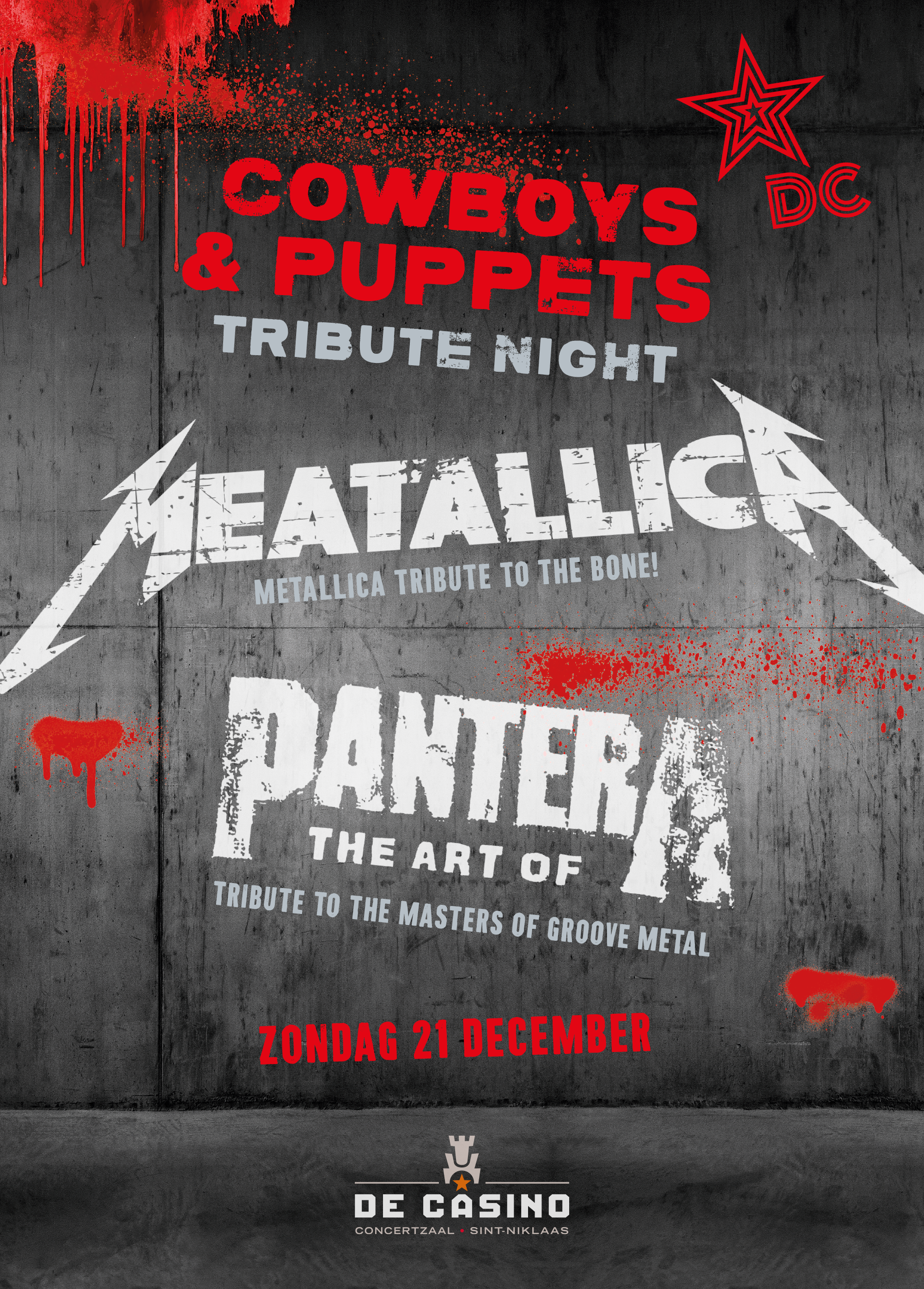 Cowboys & Puppets tribute night