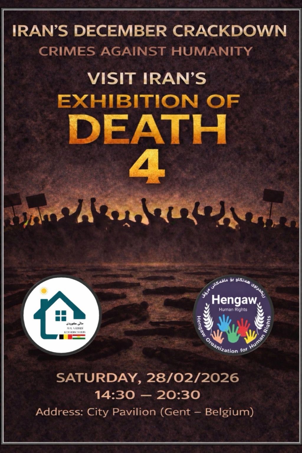    Sterren van het Vaderland 🕯️🌹  We komen samen in Gent om de herinnering aan onze Iraanse en Koerdische helden levend te houden; zij die hun leven gaven om het licht van de vrijheid te laten schijnen.  