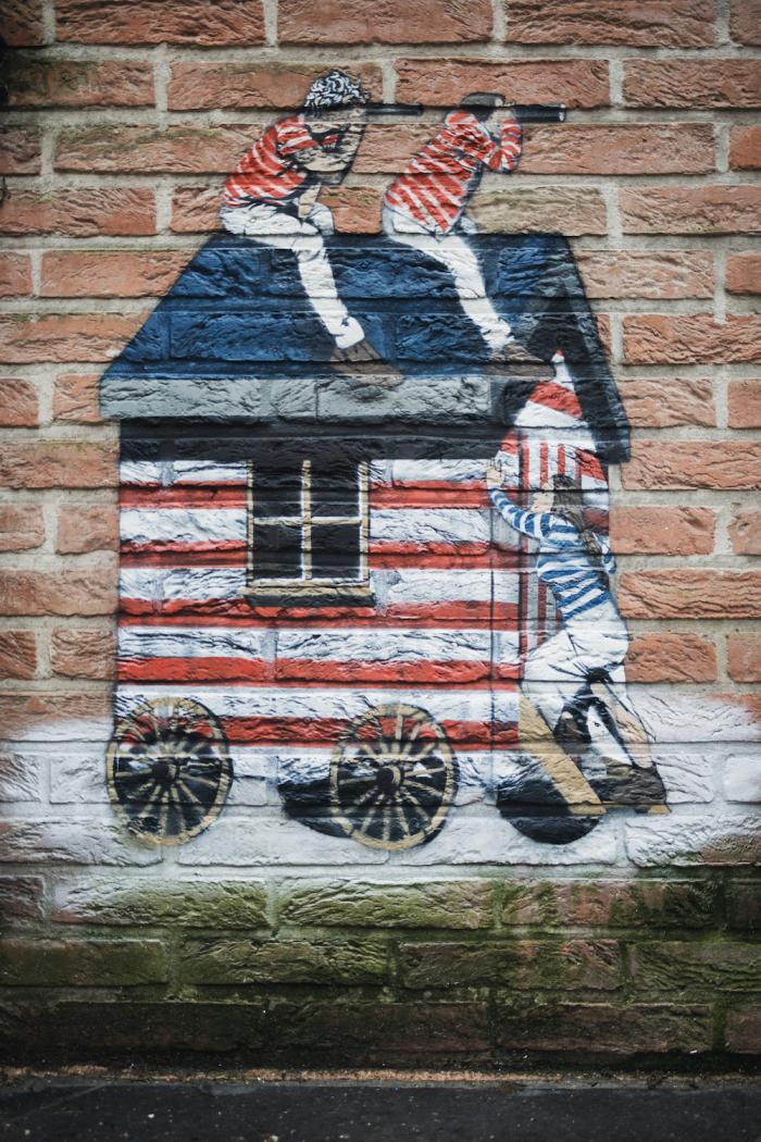 The Crystal Ship - Street Art