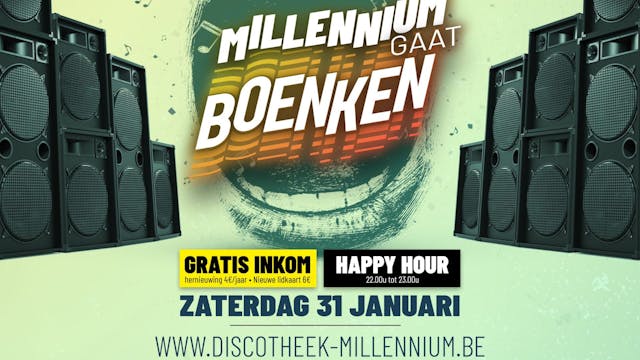 Millennium gaat Boenken