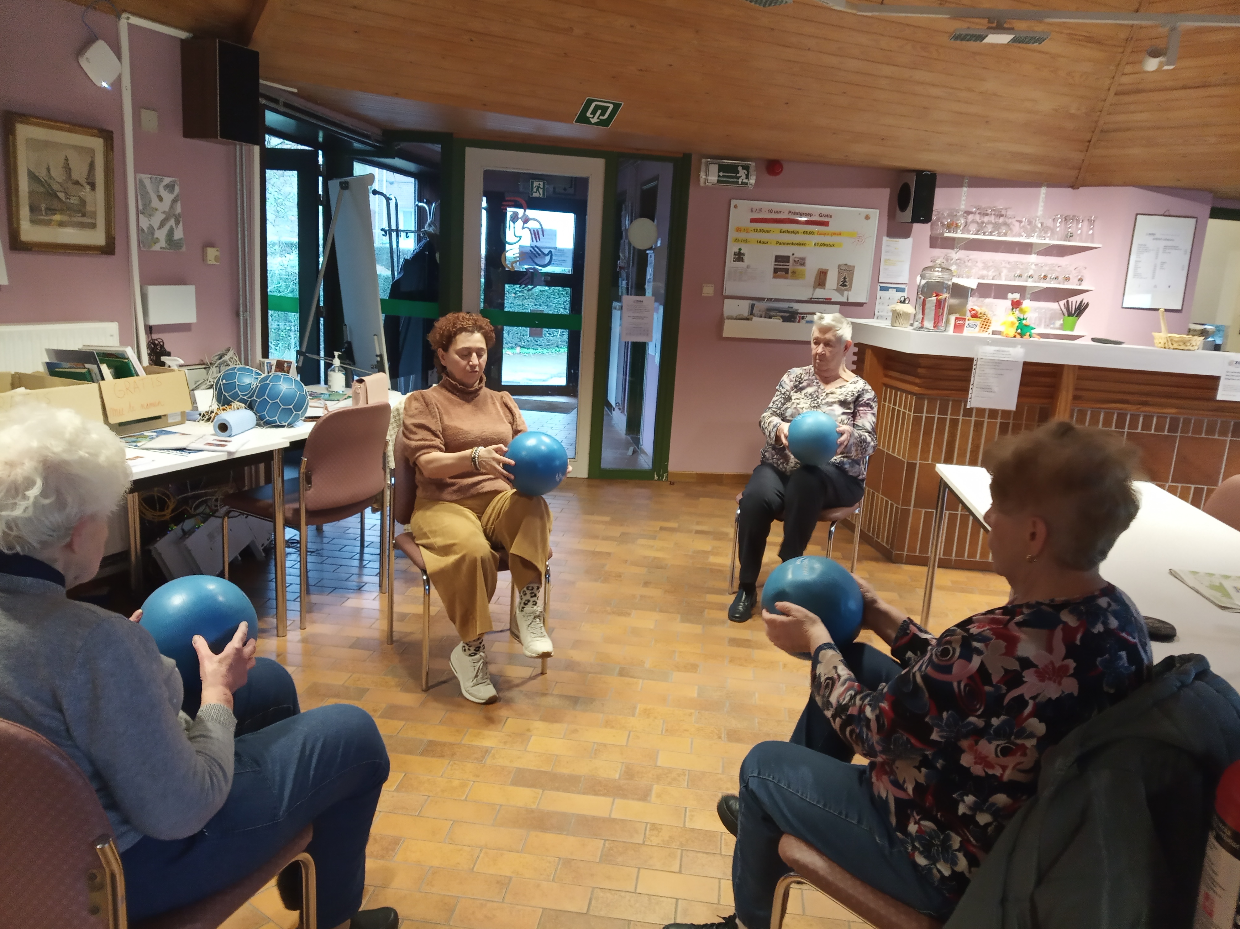 Stoelturnen in het LDC Far-West