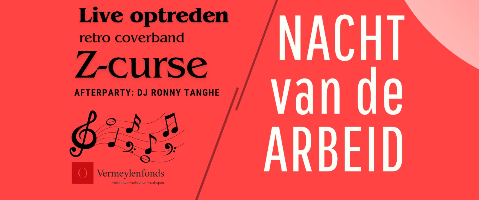 Banner Nacht van de Arbeid