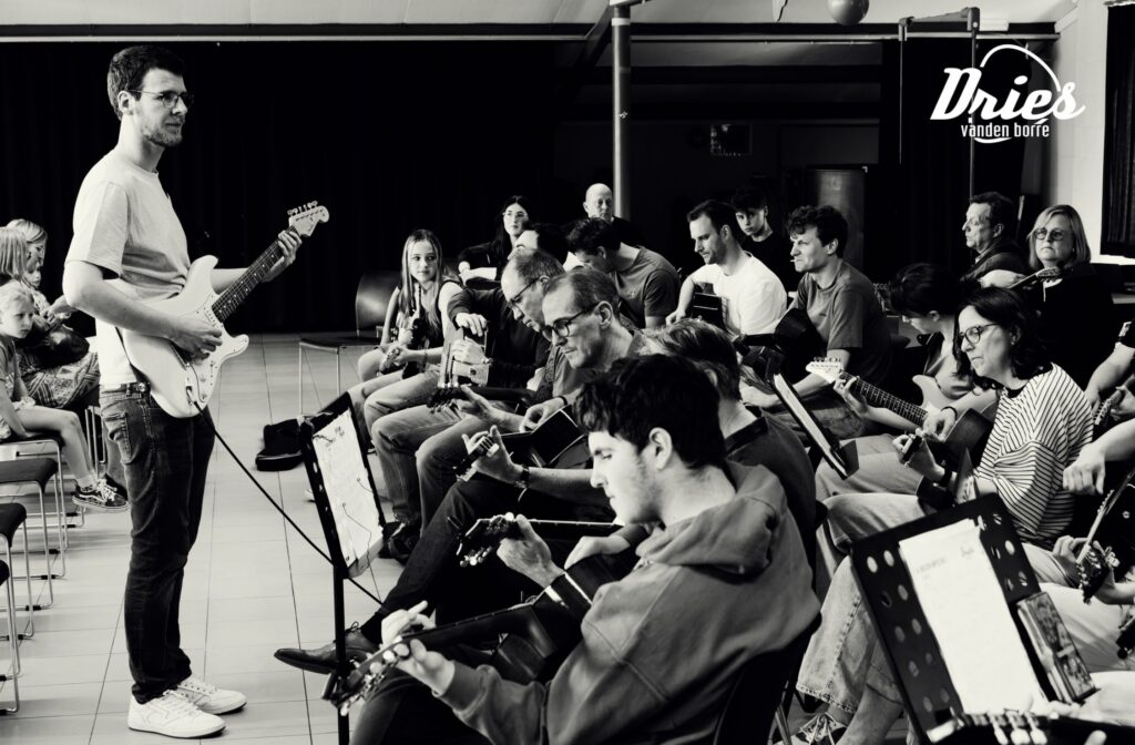 Dries Vandenborre geeft les