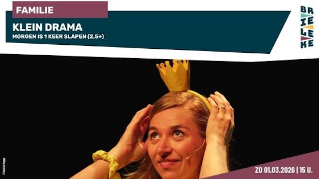 Morgen is 1 keer slapen