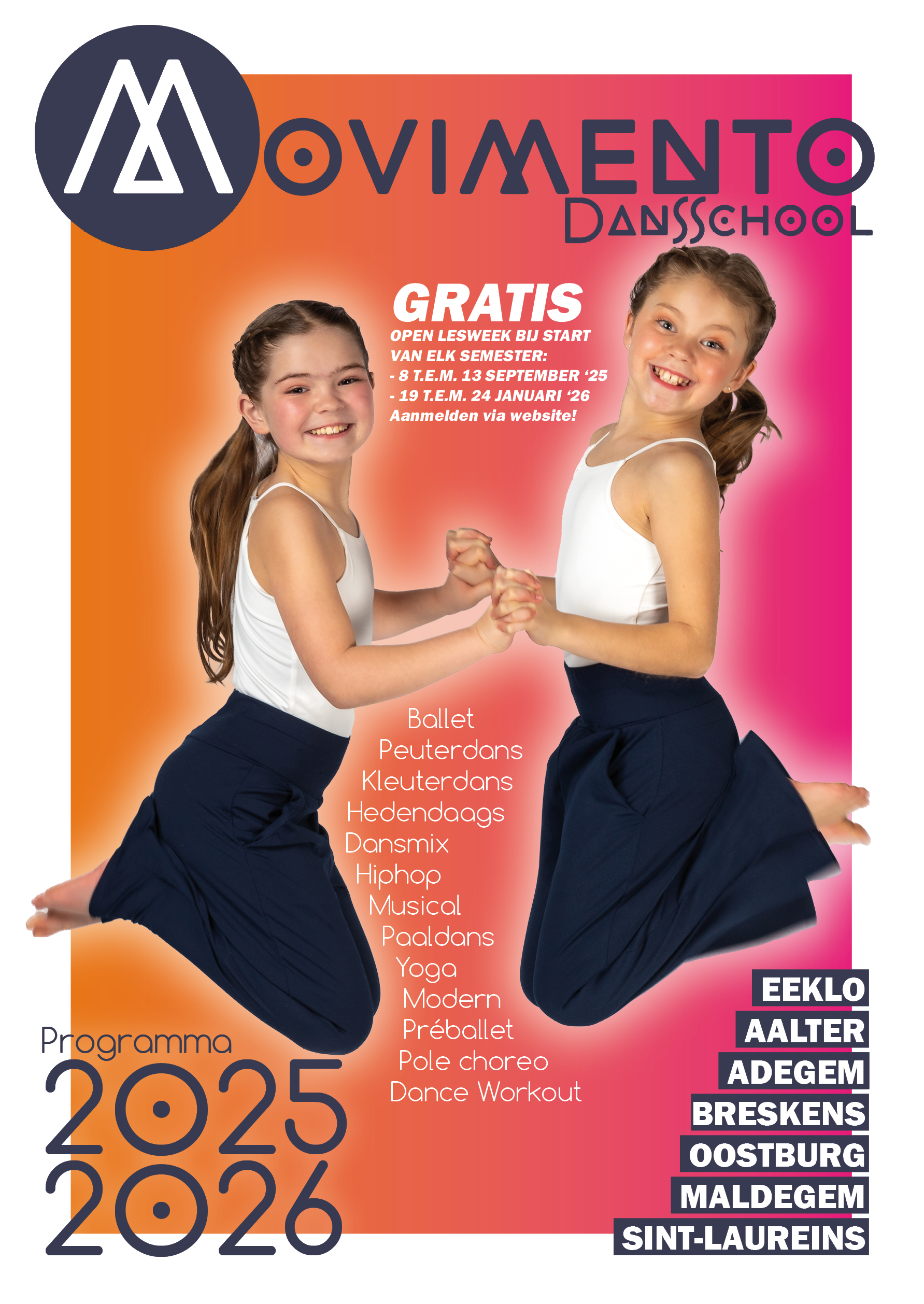 Dansschool Movimento 2025-2026