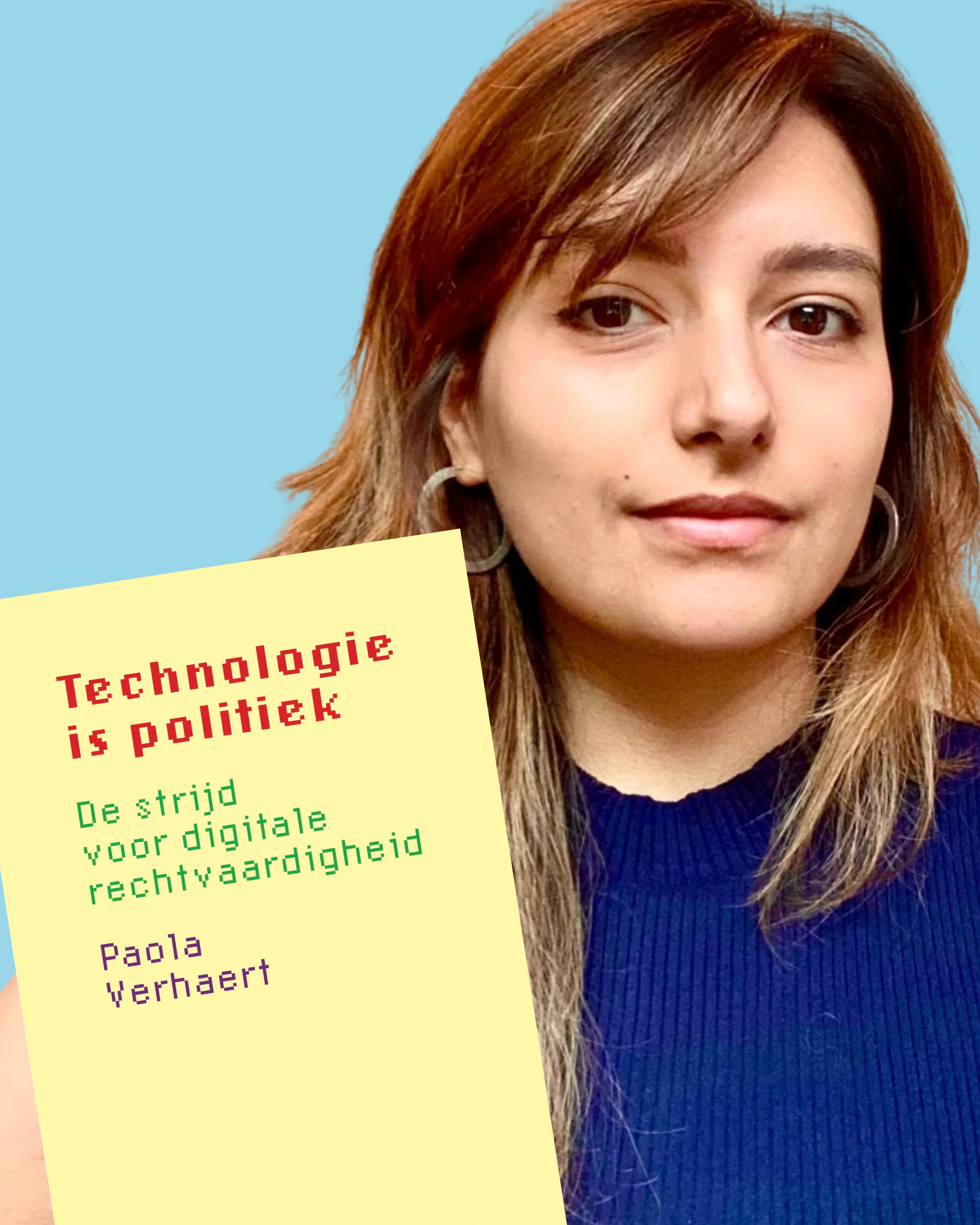 Paola Verhaert en haar boek 'Technologie is politiek'