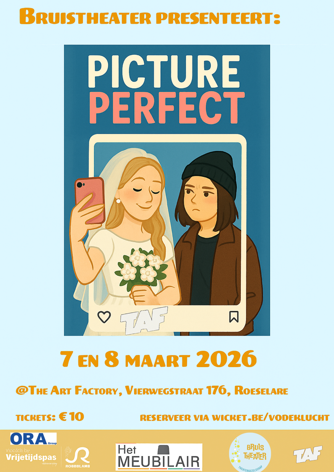 affiche_picture_perfect_toneelvoorstelling_Bruistheater