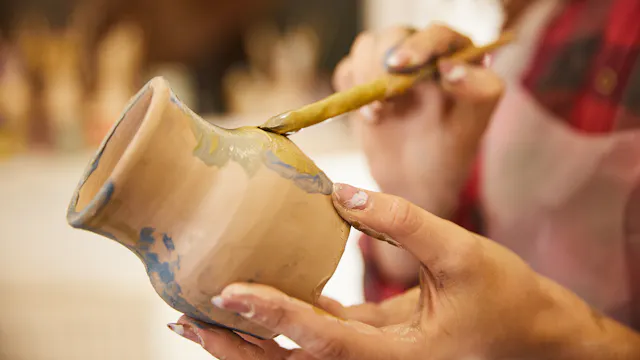 Workshop paint your pottery