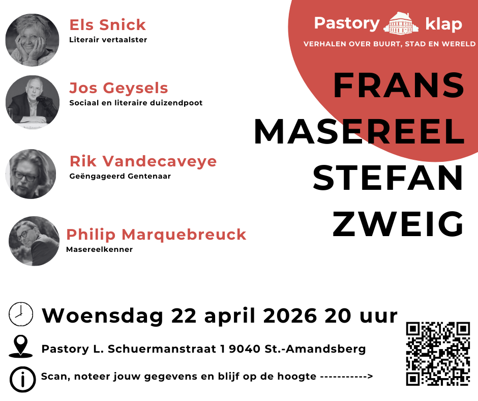 Pastory-klap: Over Frans Masereel & Stefan Zweig