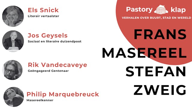 Pastory-klap: Over Frans Masereel & Stefan Zweig