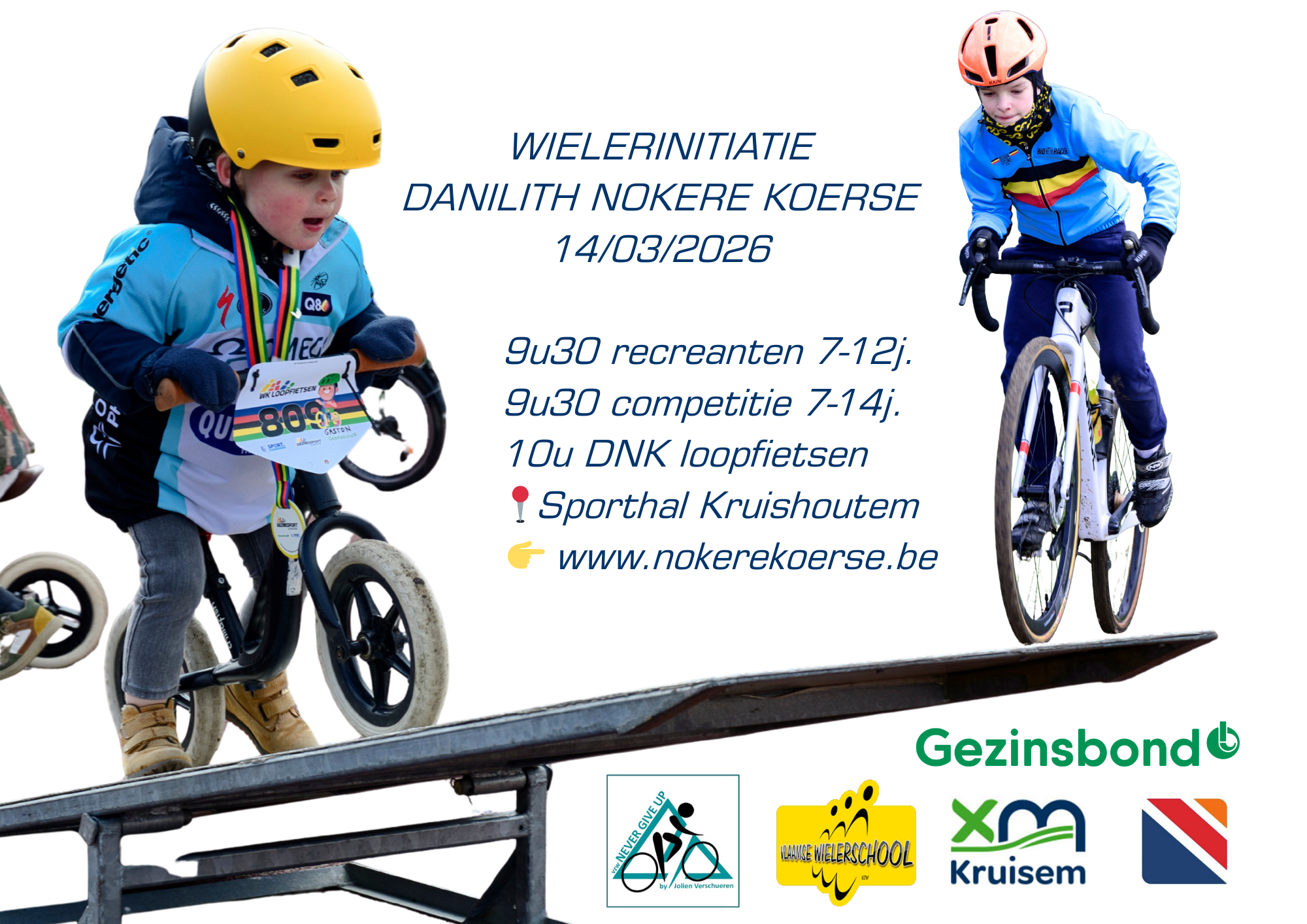 Flyer wielerinitiatie Danilith Nokere Koerse