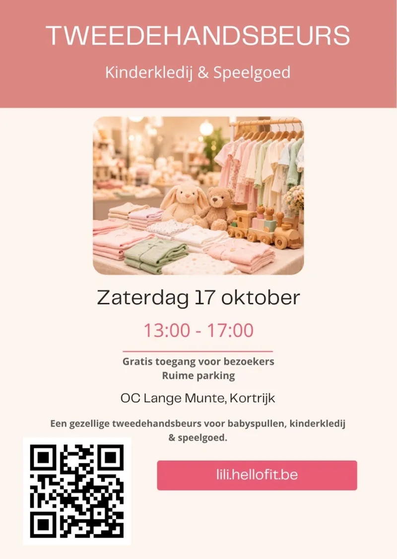 Tweedehandsbeurs voor Kinderkledij & Speelgoed