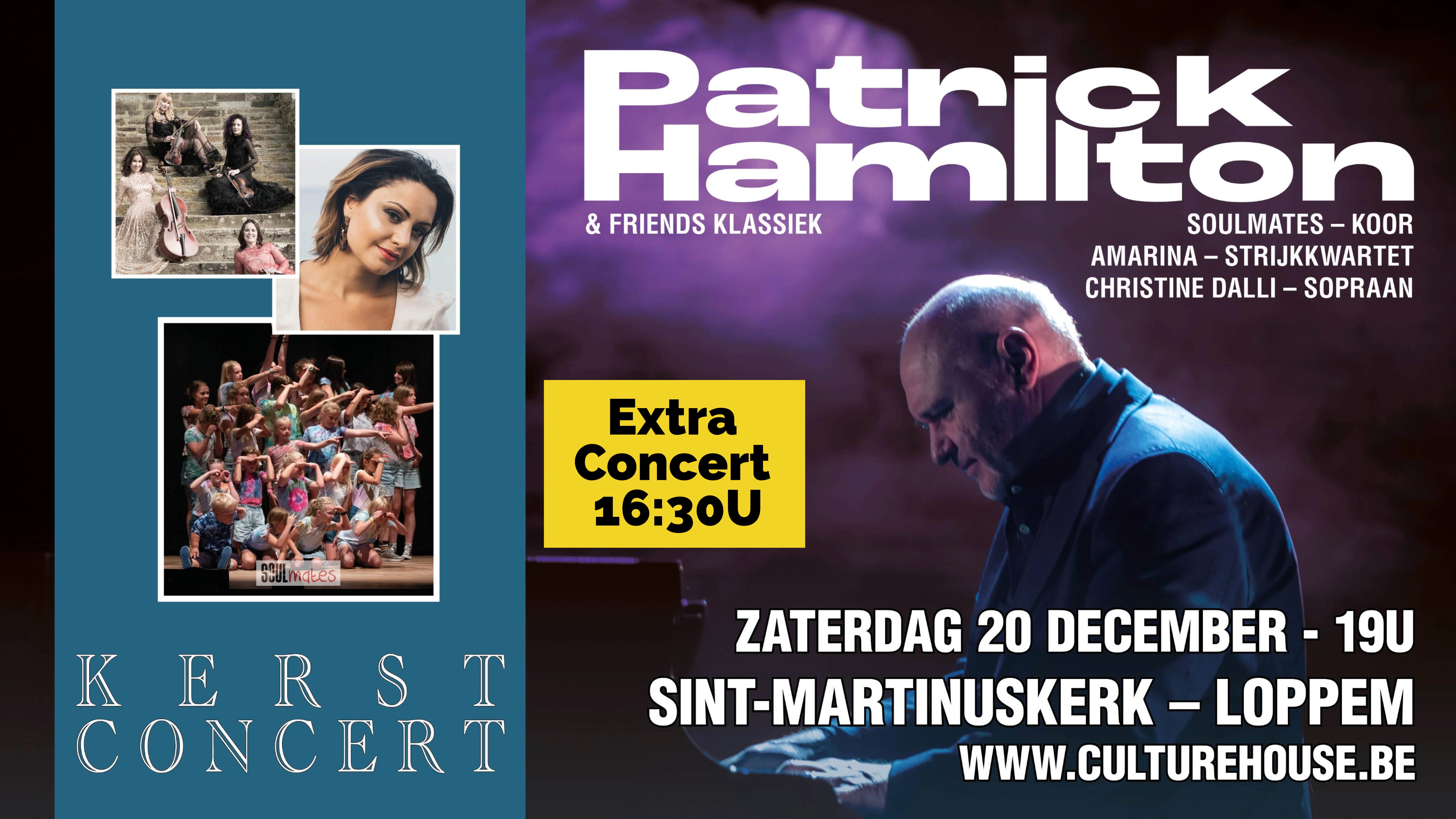 Kerstconcert Patrick Hamilton & Friends Klassiek