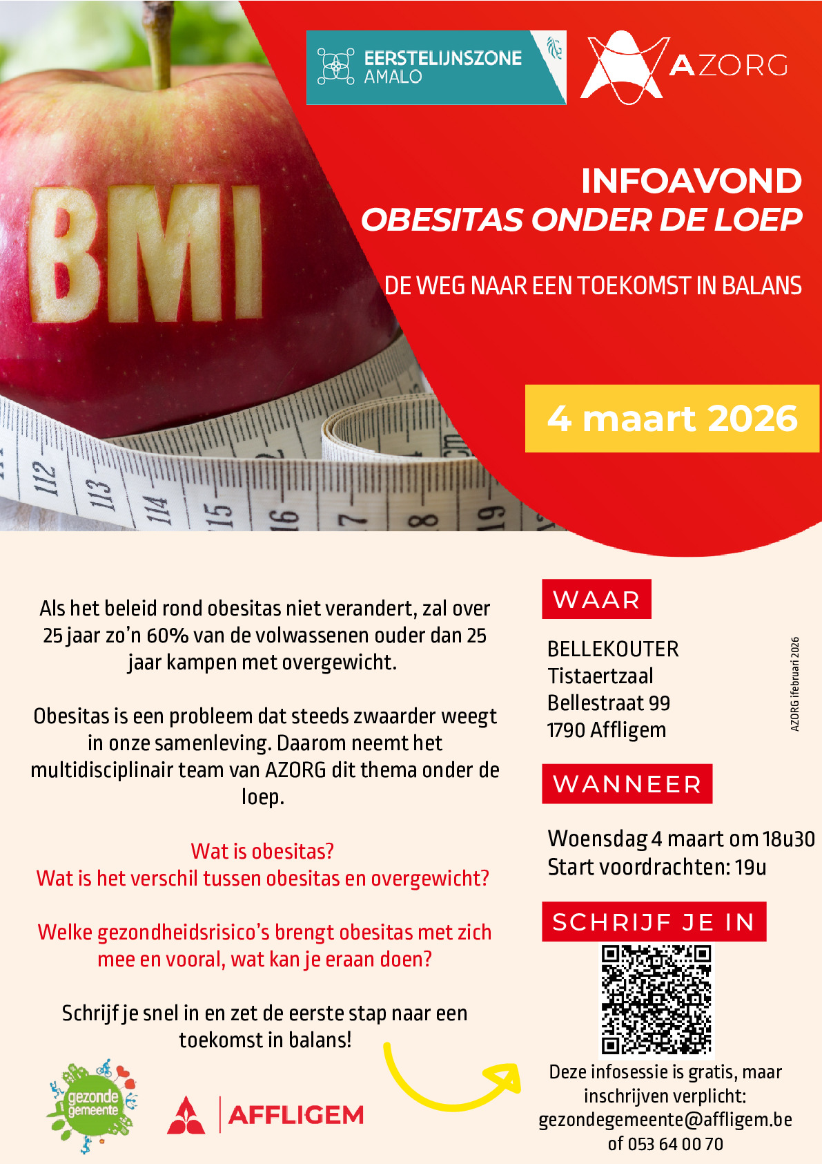 Multidisciplinair team AZORG neemt obesitas onder de loep 