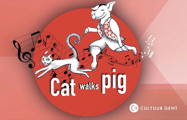 Cat Walks Pig