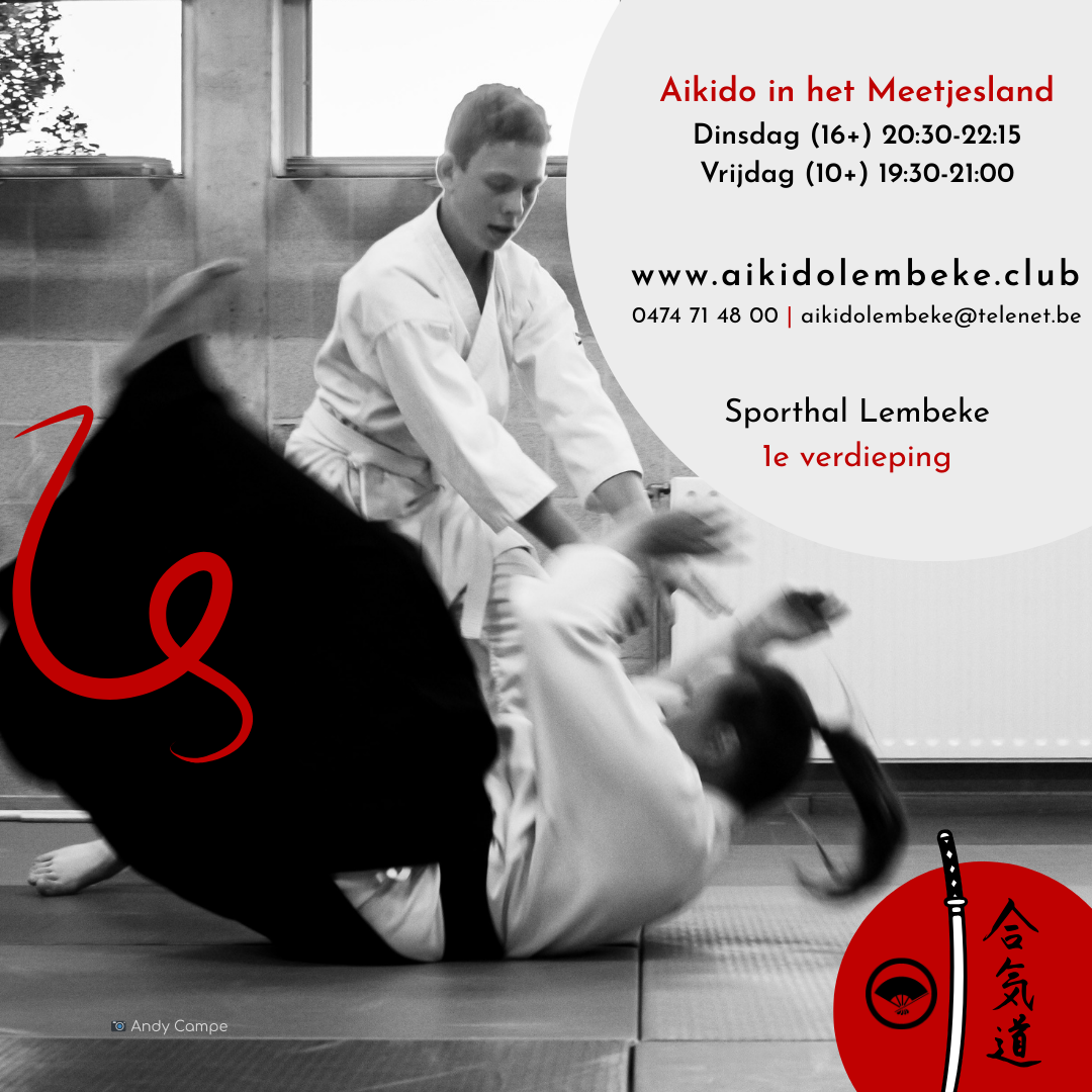 Aikido in het Meetjesland | De jeugd ontdekt de Japanse krijgskunst