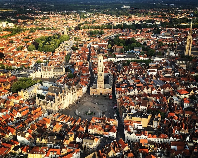 Ballonvaart Brugge West-Vlaanderen 