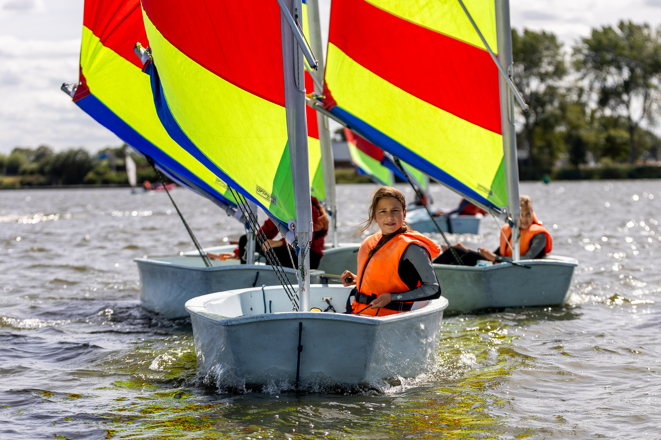Zeilkampen vanaf 10 jaar op het Spaarbekken Nieuwpoort