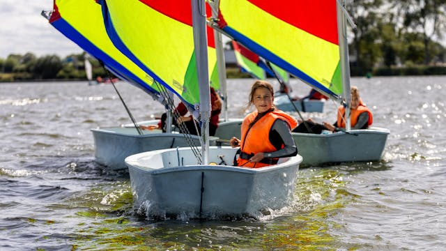 Zeilkampen vanaf 10 jaar op het Spaarbekken Nieuwpoort