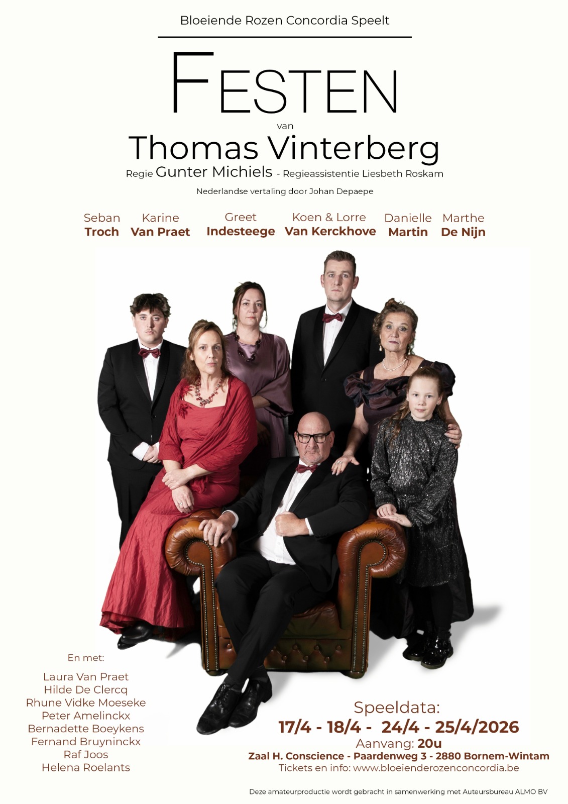 Affiche Festen officieel 