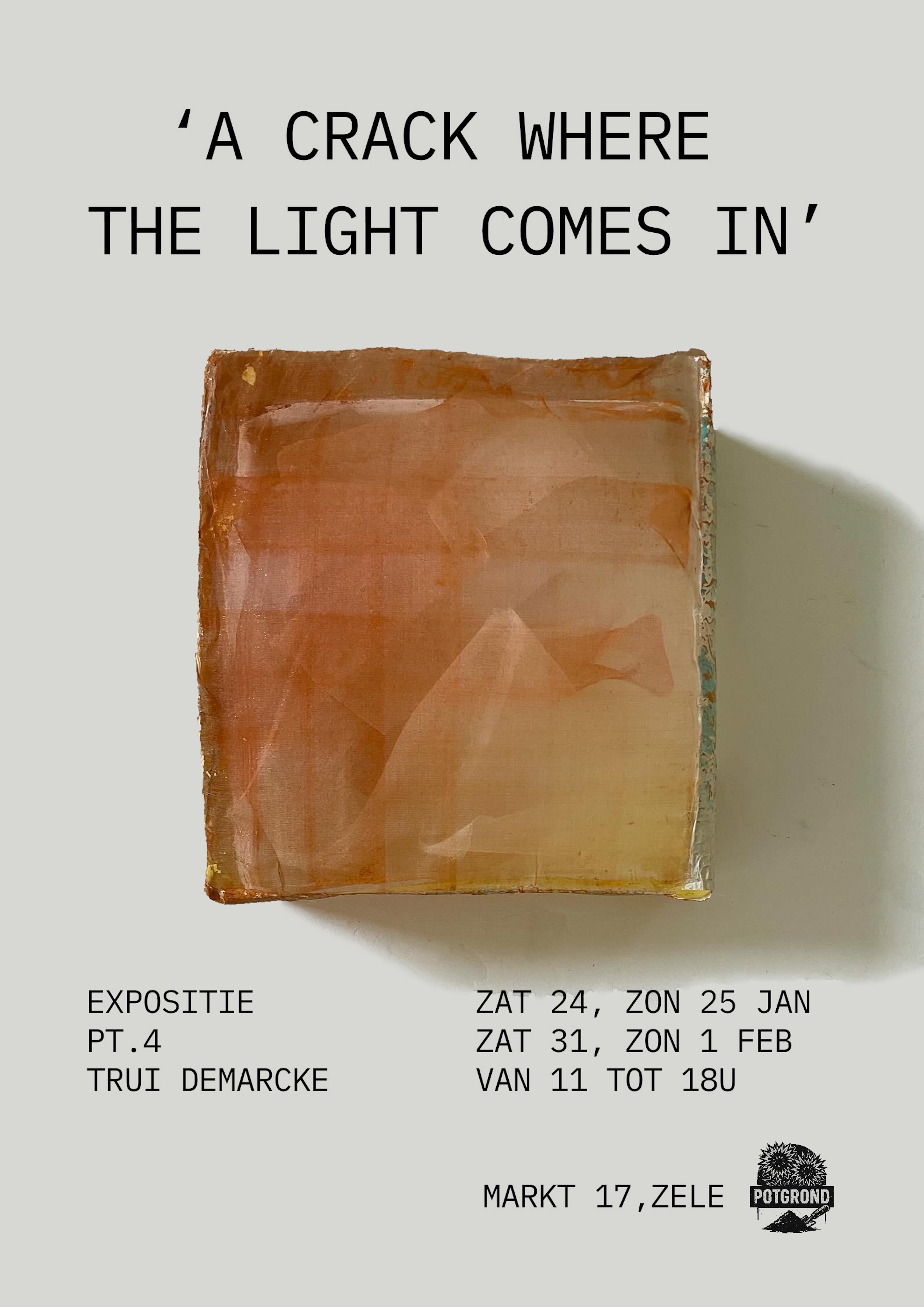 A Crack Where The Light Comes In