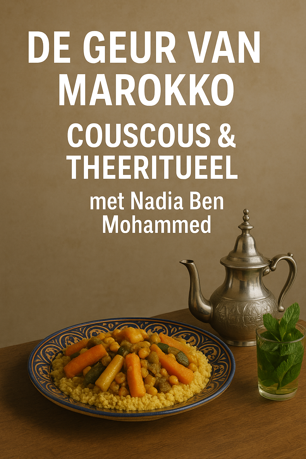 De geur van Marokko - couscous en theeritueel