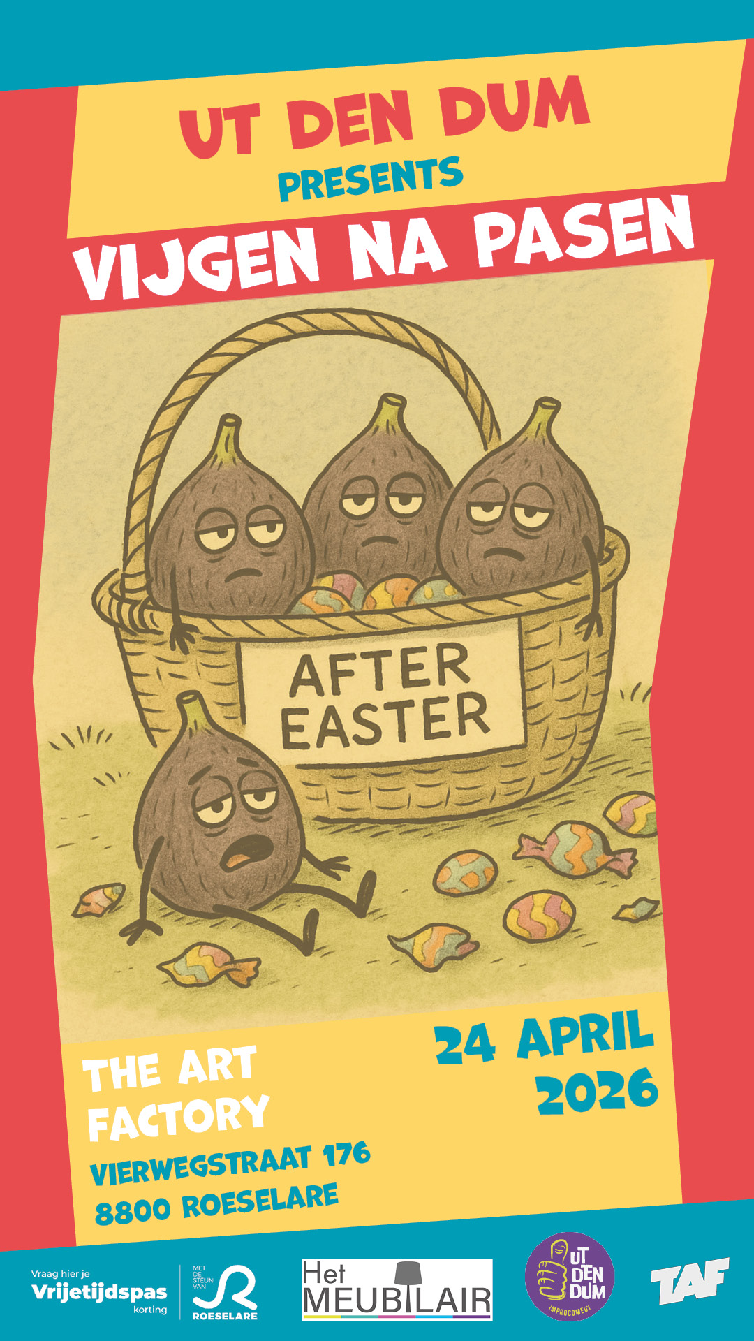 ut den dum improvisatieshow thema Pasen