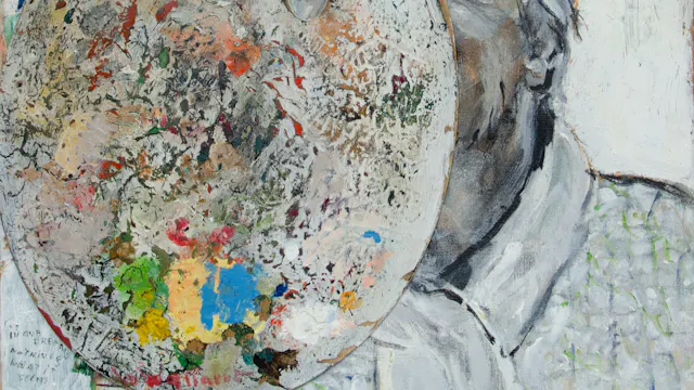 Schilderij Door het oog van de meester - Martin Wallaert - 2011