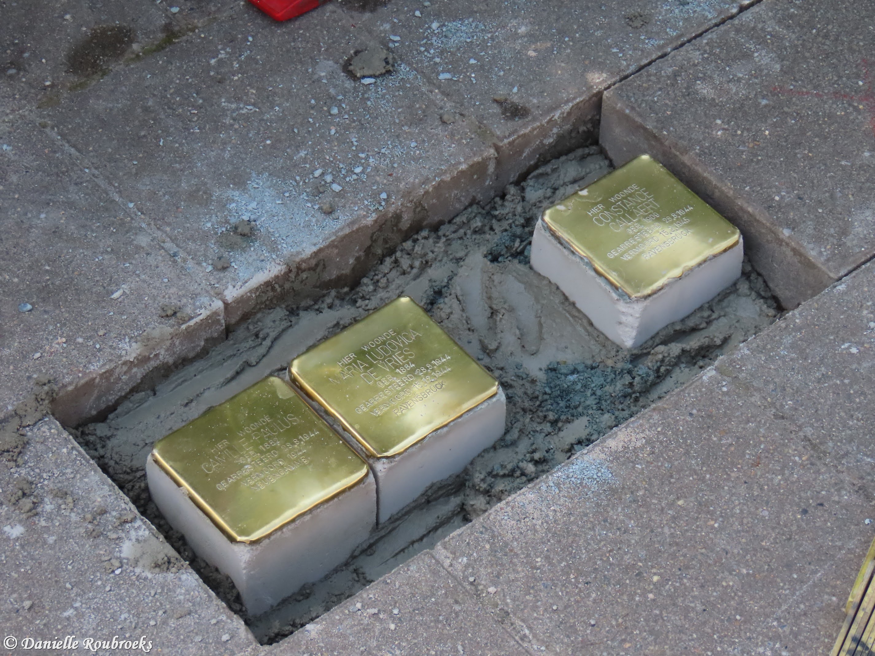 Voorbeeld Struikelstenen Aartselaar