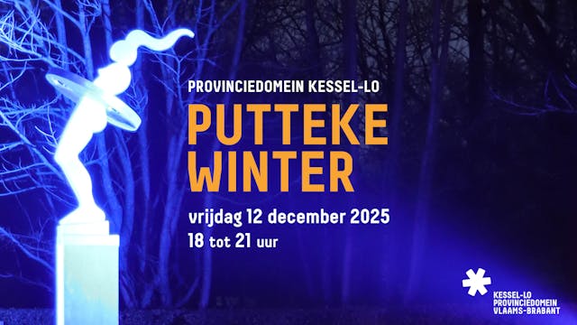 Putteke Winter op 12 december in Provinciedomein Kessel-Lo