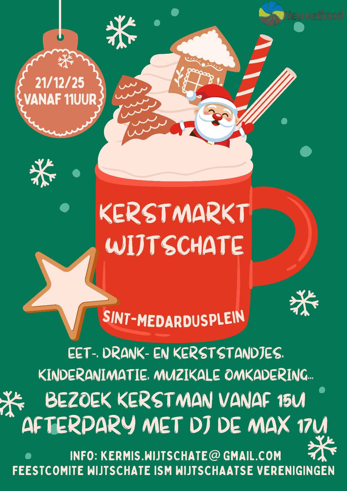 Flyer kerstmarkt Wijtschate