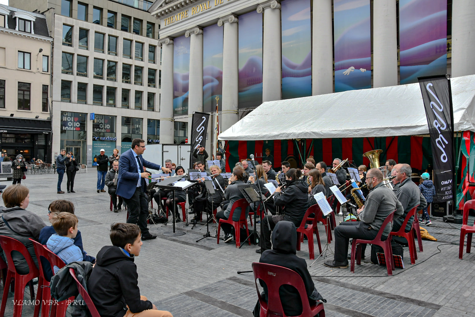 VLAMO Brusselt op het Muntplein