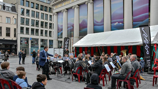 VLAMO Brusselt op het Muntplein