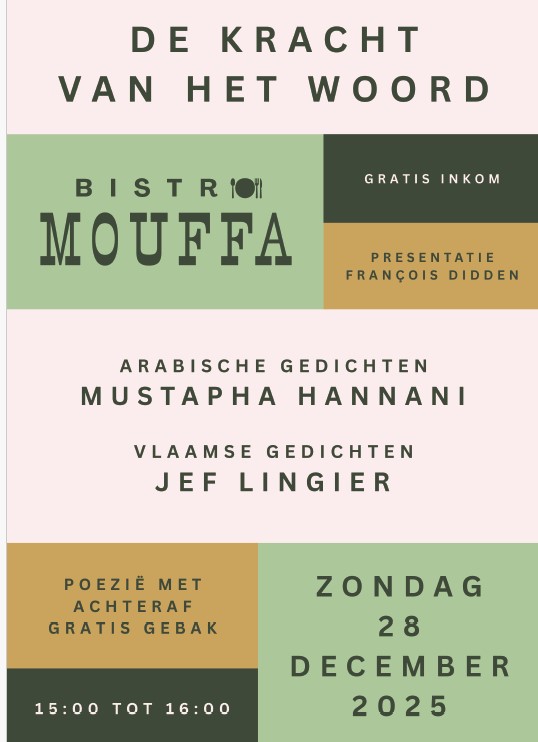 Affiche: de kracht van het woord