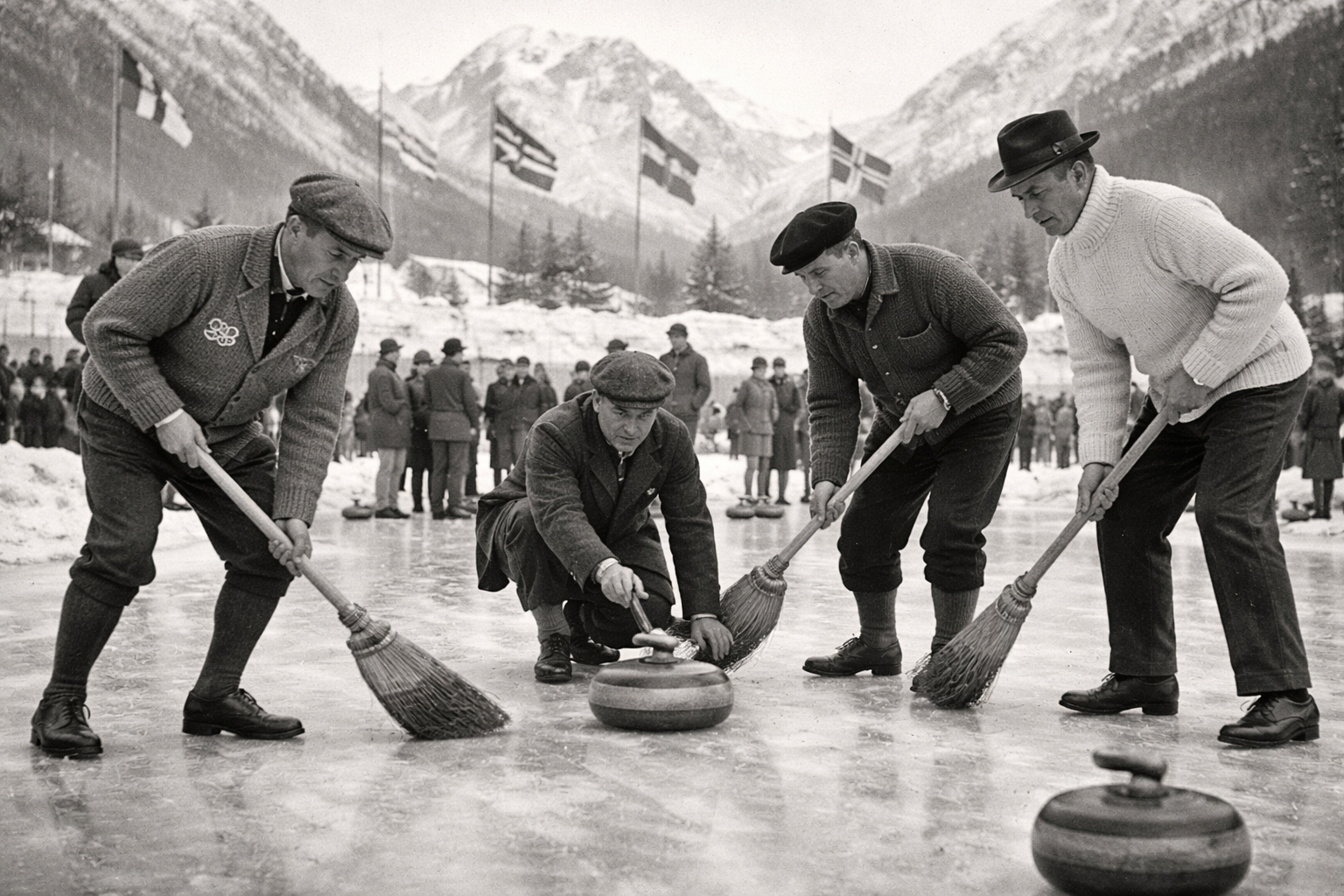 Honderd jaar curling op de Olympische Spelen