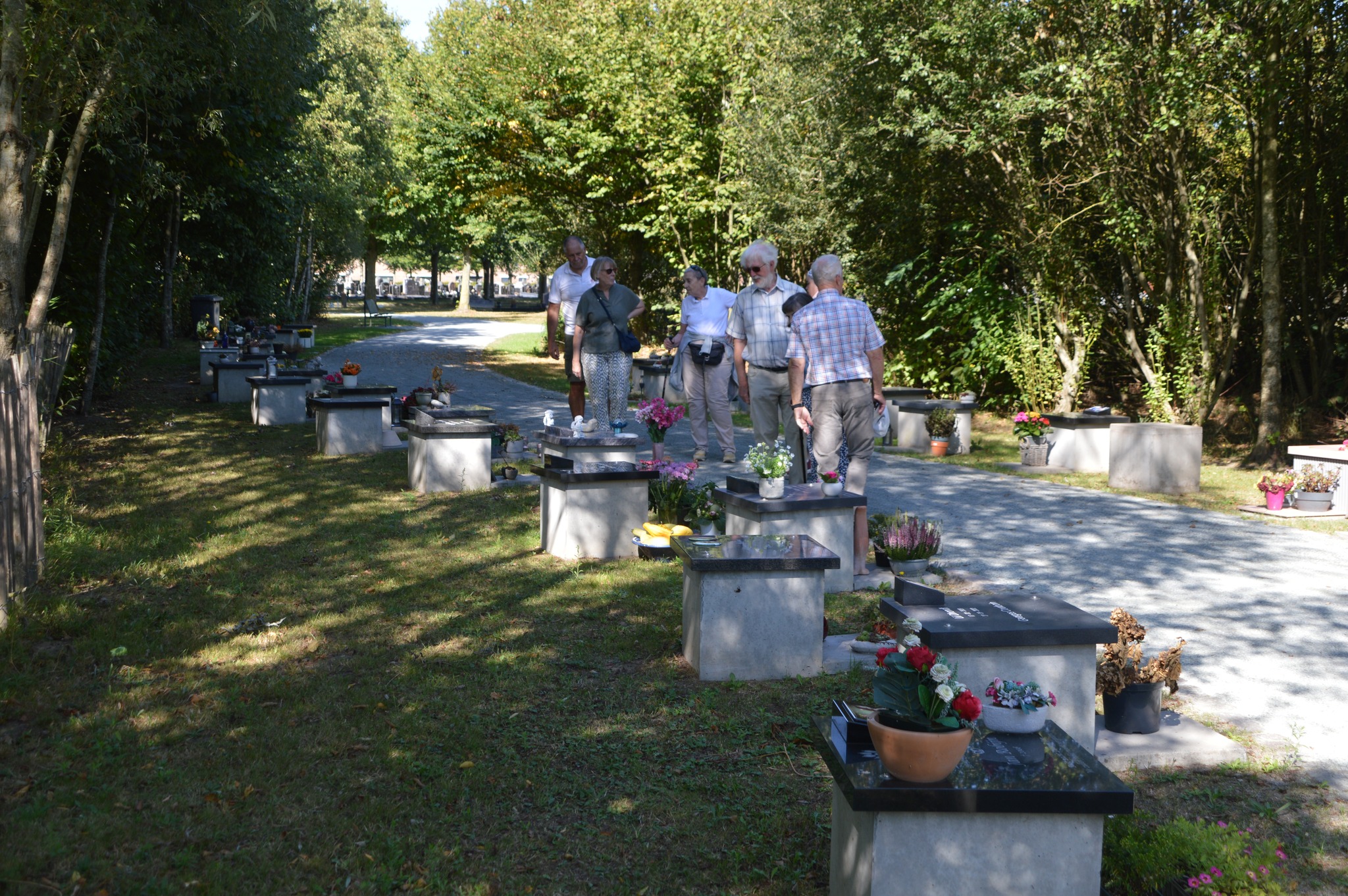 Het nieuwe urnenpark